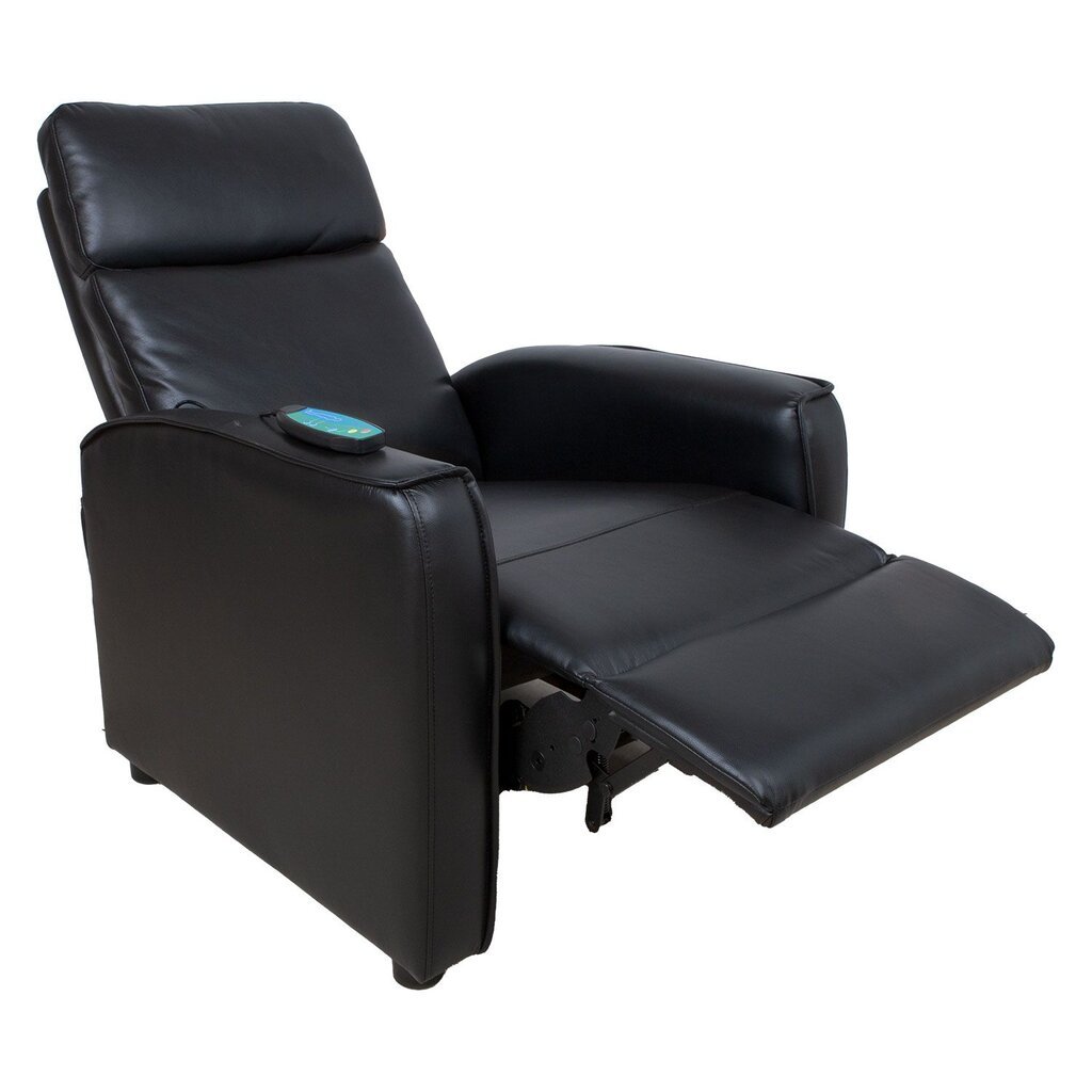 Regulējams viesistabas krēsls Stanton, melns cena un informācija | Atpūtas krēsli | 220.lv