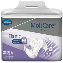 MoliCare Premium Elastic 8S autiņbikses 26gab. цена и информация | Подгузники, прокладки, одноразовые пеленки для взрослых | 220.lv