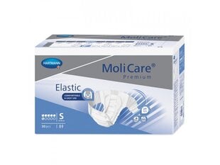 MoliCare Premium Elastic 6S autiņbikses 30gab. цена и информация | Подгузники, прокладки, одноразовые пеленки для взрослых | 220.lv