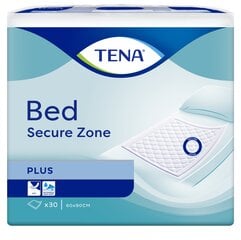 Одноразовые пеленки впитывающие Tena Bed Plus, 60х90 см, 30 шт цена и информация | Подгузники, прокладки, одноразовые пеленки для взрослых | 220.lv