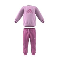 Komplekts meitenēm Adidas, rozā цена и информация | Комплекты для мальчиков | 220.lv
