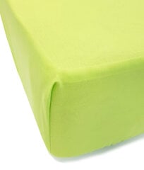 Palags ar gumiju, Daily Apple Green, 160x200 cm цена и информация | Простыни | 220.lv