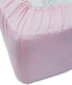 Kokvilnas palags ar gumiju, Pink, 200x200 cm cena un informācija | Palagi | 220.lv