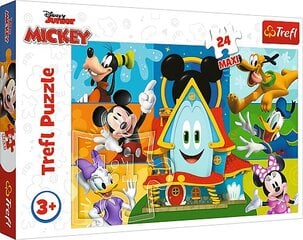 Puzle Maxi Mickey Mouse, 24 gab. cena un informācija | Puzles, 3D puzles | 220.lv