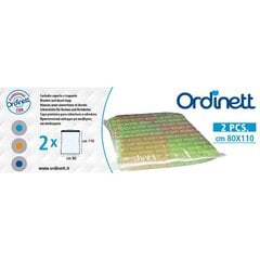 Ordinett Universāli apģērbu plastmasas maisiņi 5 gab. 42x52cm цена и информация | Мешки для одежды, вешалки | 220.lv