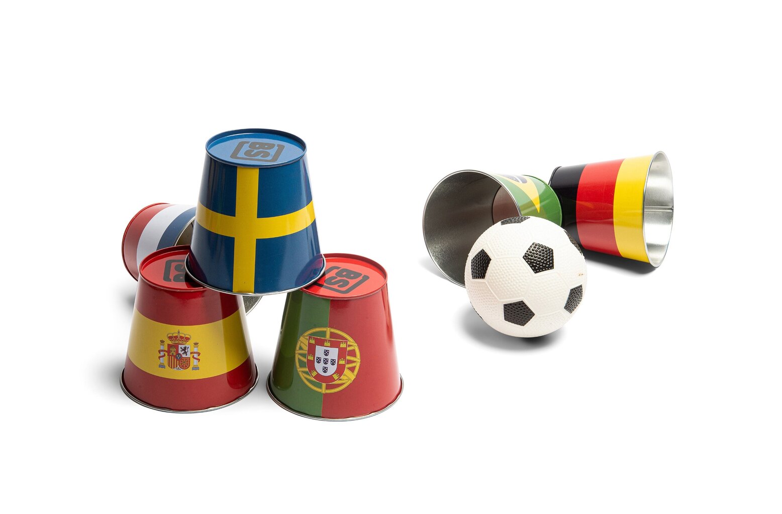 Aktivitāšu spēle "Futbols ar skārdenēm" BS Toys cena un informācija | Ūdens, smilšu un pludmales rotaļlietas | 220.lv