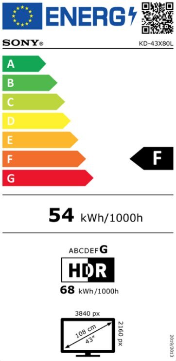 Sony KD43X80LPAEP cena un informācija | Televizori | 220.lv