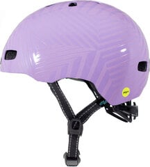 Bērnu velosipēda ķivere Nutcase Little Nutty Mo' Violets Mips, 48-52 cm, violeta cena un informācija | Ķiveres | 220.lv