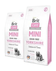 Brit Care Grain Free mazo šķirņu suņiem, 14 kg (2 x 7 kg) cena un informācija | Sausā barība suņiem | 220.lv