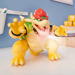 Uguns spļāvēja figūriņa Super Mario Movie Bowser, 17 cm cena un informācija | Rotaļlietas zēniem | 220.lv