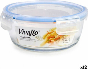 Vivalto hermētiskā pusdienu kastīte, 860 ml, 12 gab цена и информация | Посуда для хранения еды | 220.lv