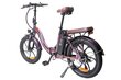 Elektriskais velosipēds FAFREES F20 Pro, 20", violets, 250W, 18Ah cena un informācija | Elektrovelosipēdi | 220.lv