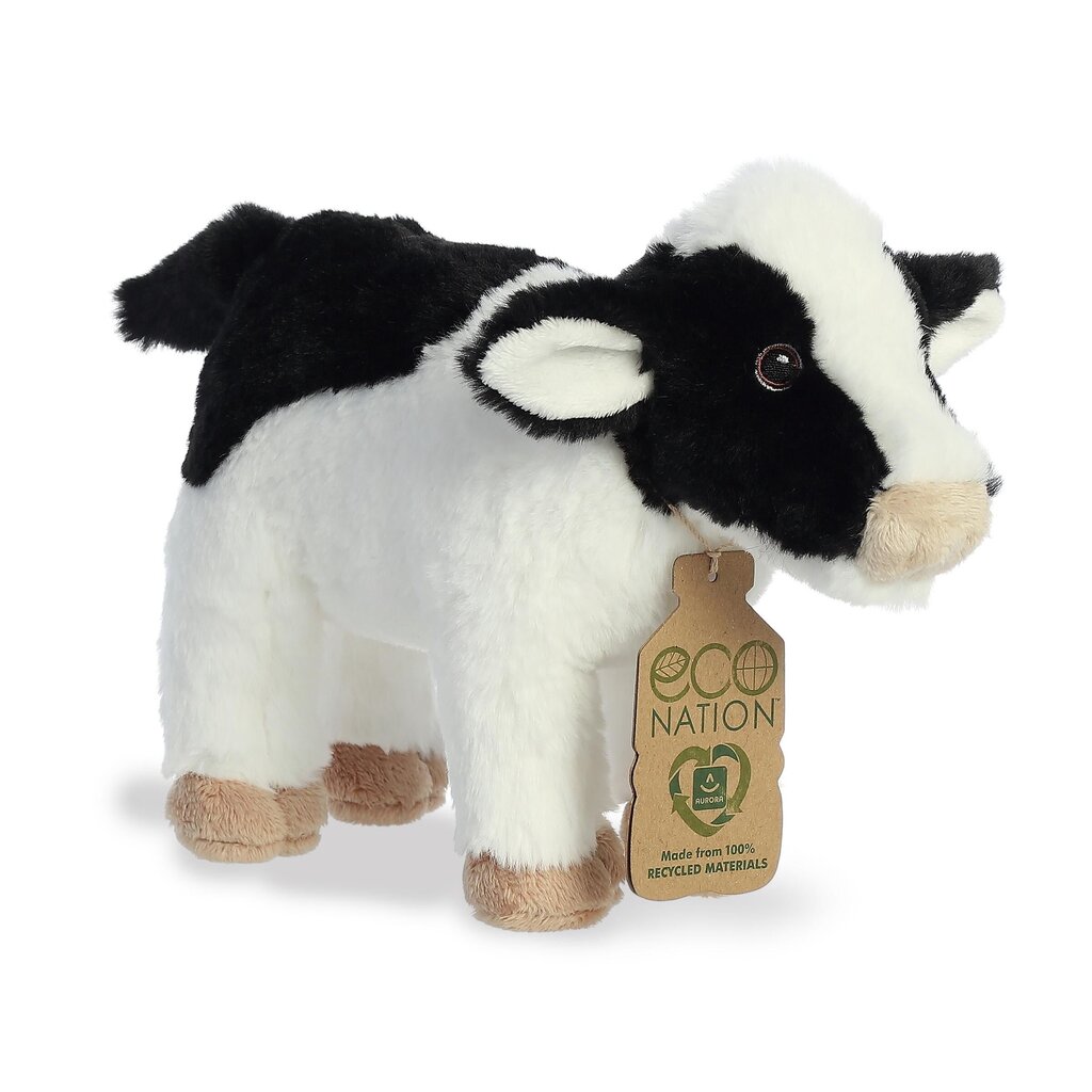 Plīša govs Aurora Eco Nation 25 cm cena un informācija | Mīkstās (plīša) rotaļlietas | 220.lv