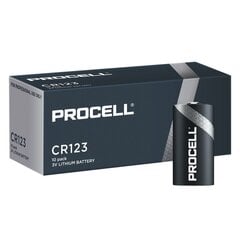 Батарейки Procell CR123 3В, 10 шт. цена и информация | Батарейки | 220.lv