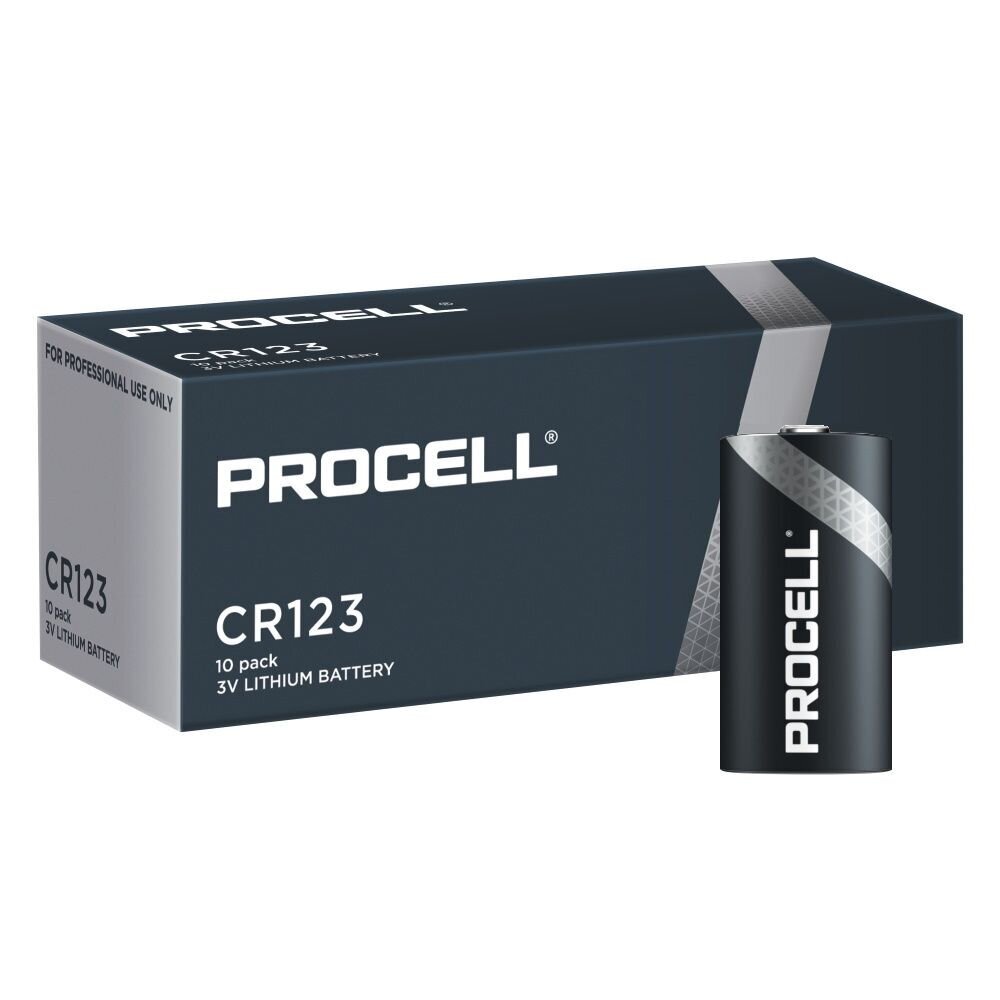 Procell CR123 3V baterijas, 10 gab. цена и информация | Baterijas | 220.lv