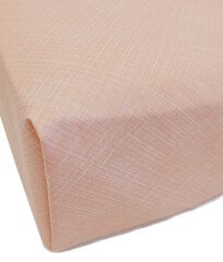 Однотонная простынь на резинке Daily Peach, 180x200 см цена и информация | Простыни | 220.lv