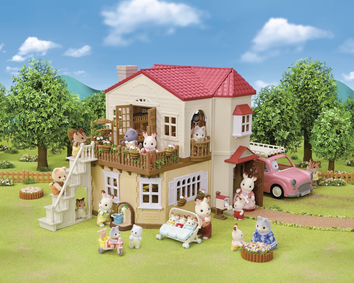 Leļļu māja Sylvanian Families cena un informācija | Rotaļlietas meitenēm | 220.lv