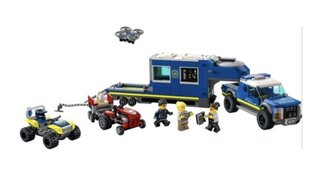 Lego City mobilais policijas vadības centrs цена и информация | Игрушки для мальчиков | 220.lv