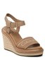 Sandales sievietēm Calvin Klein Jeans 573151825, brūnas cena un informācija | Sieviešu sandales | 220.lv