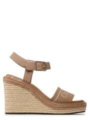 CALVIN KLEIN JEANS Wedge 70Hh - He Safari Canvas 573151825 цена и информация | Женские босоножки Bellamila, белые | 220.lv