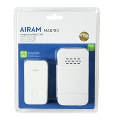 Беспроводной дверной звонок Airam Madrid 7020502 цена и информация | Дверные звонки, глазки | 220.lv