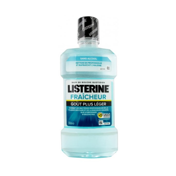 Mutes skalojamais līdzeklis Listerine, 500ml cena un informācija | Zobu pastas, birstes | 220.lv