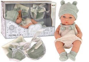 Милая кукла-младенец, зеленая, 30 см цена и информация | Игрушки для девочек | 220.lv