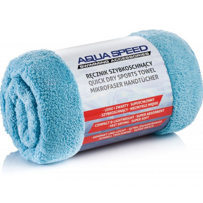 Aqua-Speed Dry Coral dvielis350g 70x140,light blue 02/157 cena un informācija | Dvieļi | 220.lv