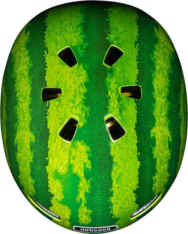 Velosipēda ķivere Nutcase Street Watermelon Mips, 56-60 cm, zaļa cena un informācija | Ķiveres | 220.lv