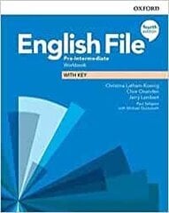 English File (4th Edition) Pre-intermediate Workbook with Key цена и информация | Учебный материал по иностранным языкам | 220.lv