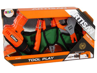 Игрушечный набор инструментов с поясом LeanToys  цена и информация | Игрушки для мальчиков | 220.lv