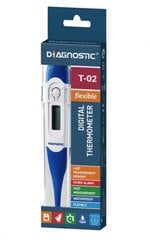 DIAGNOSIS termometrs Diagnostic digitālais T-02 Flexible цена и информация | Термометры | 220.lv