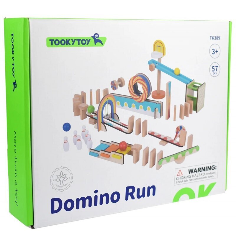 Koka klucīšu spēle, Tooky Toy, 57 d. cena un informācija | Attīstošās rotaļlietas | 220.lv