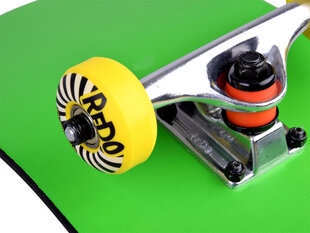 Деревянный скейтборд 100 кг, зеленый цена и информация | Скейтборды | 220.lv