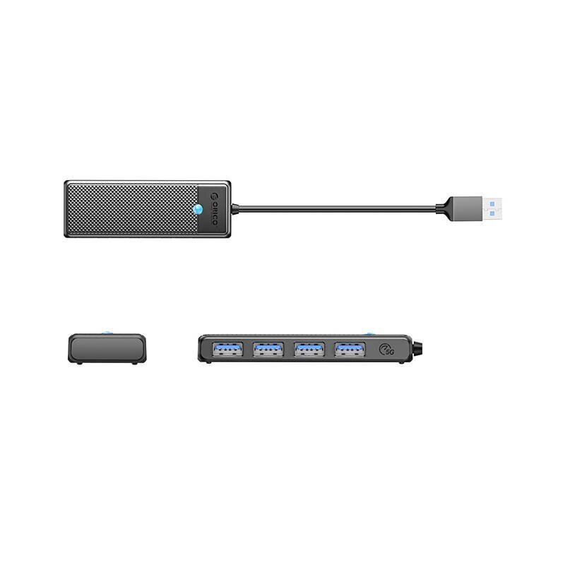 Orico USB 3.0 4-in-1 centrmezgla adapteris cena un informācija | Adapteri un USB centrmezgli | 220.lv