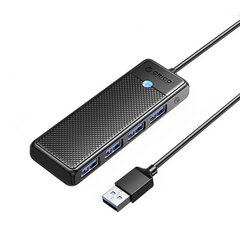 Adapter Hub 4in1 Orico USB 3.0 цена и информация | Адаптеры и USB разветвители | 220.lv