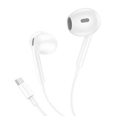 Foneng T61 Wired Earphones, USB-C (White) цена и информация | Наушники с микрофоном Asus H1 Wireless Чёрный | 220.lv
