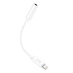 Foneng Аудиокабель jack 3.5мм к iPhone Foneng BM20 (белый) цена и информация | Адаптеры и USB разветвители | 220.lv