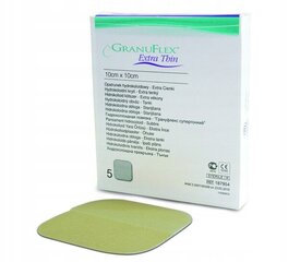 GRANUFLEX Extra Thin 10x10cm N5 цена и информация | Первая помощь | 220.lv