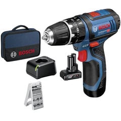 Akumulatora triecienurbjmašīna Bosch GSB 12V-15 Professional, 12V-15 цена и информация | Шуруповерты, дрели | 220.lv