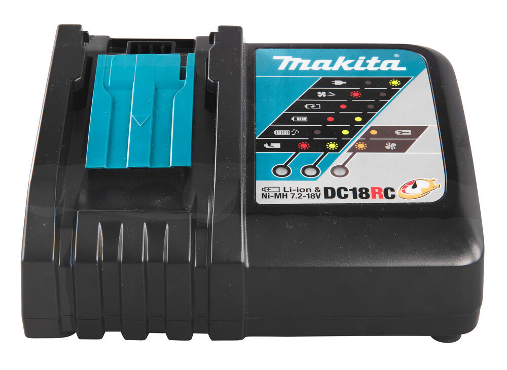 Makita uzlādes komplekts 18 V (197490-7) ar 2x BL1840B 4,0 Ah akumulatoru + DC18RC lādētāju cena un informācija | Skrūvgrieži, urbjmašīnas | 220.lv