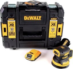 DeWalt DCW 210 NT bezvadu orbitālā slīpmašīna 18V 12 000 apgr./min 125 mm + 1x 2,0 Ah akumulators TSTAK - bez lādētāja цена и информация | Шлифовальные машины | 220.lv