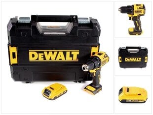 DeWalt DCD 708 NT akumulatora urbjmašīna 18 V TSTAK kastē + 1 x 2,0 Ah akumulators - bez lādētāja цена и информация | Шуруповерты, дрели | 220.lv