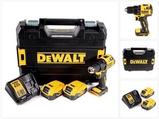 DeWalt DCD 708 P2T akumulatora urbjmašīna, 18 V TSTAK kastē + 2 x 5,0 Ah akumulatori + lādētājs cena un informācija | Skrūvgrieži, urbjmašīnas | 220.lv