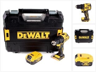 Аккумуляторная дрель-шуруповерт DeWalt DCD 708 NT, 18 В, с аккумулятором и без зарядного устройства цена и информация | Шуруповерты, дрели | 220.lv