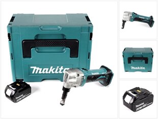 Аккумуляторные ножницы Makita DJN 161 M1J 18V с аккумулятором и без зарядного устройства цена и информация | Пилы, циркулярные станки | 220.lv