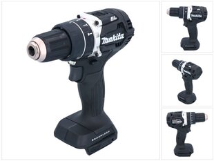 Аккумуляторная ударная дрель Makita DHP 484 ZB, 18 В, без аккумулятора и зарядного устройства цена и информация | Шуруповерты, дрели | 220.lv