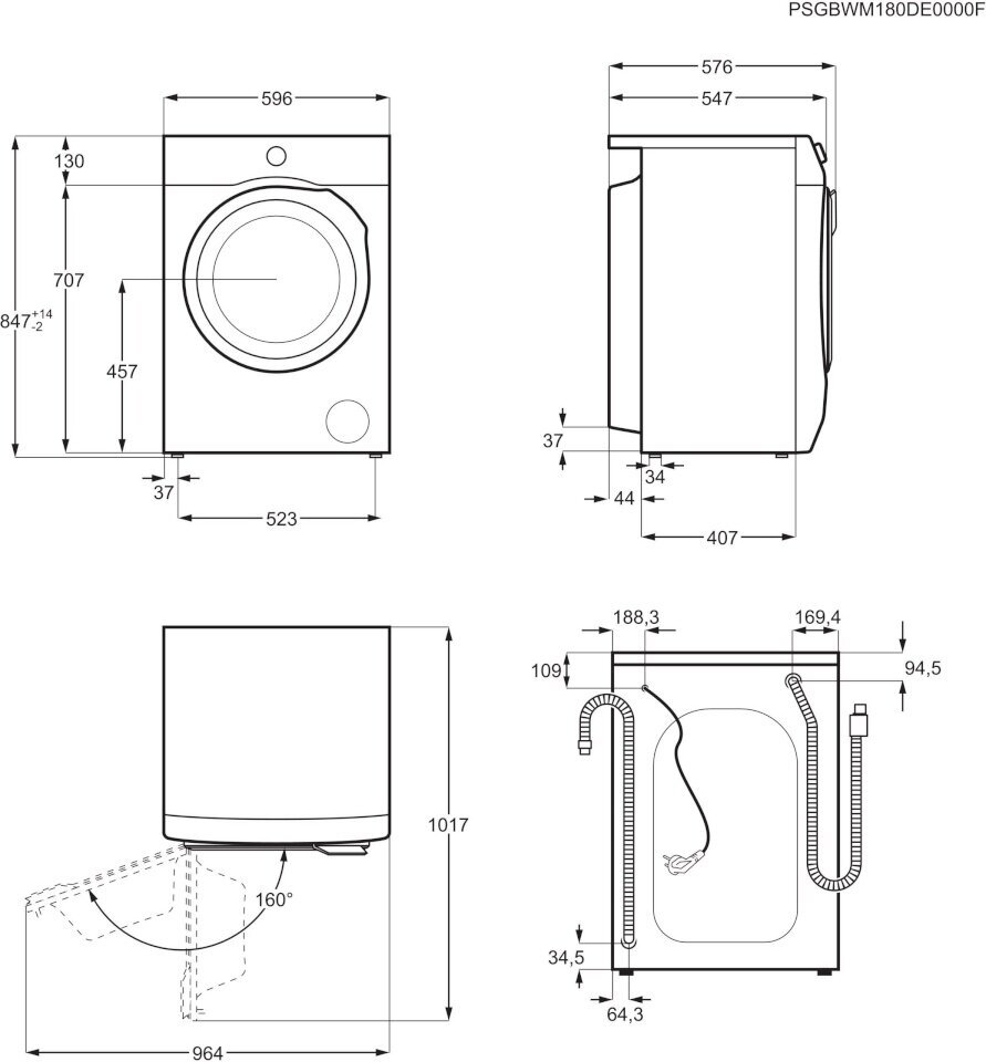 Electrolux EW6F5348F6 cena un informācija | Veļas mašīnas | 220.lv