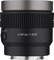 Samyang V-AF 24mm T1.9 FE объектив для Sony цена и информация | Объективы | 220.lv