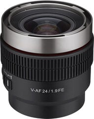 Samyang V-AF 24mm T1.9 FE объектив для Sony цена и информация | Объективы | 220.lv